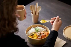 Pappbecher Und -Gläser>DUNI Becher 21 cl Braun