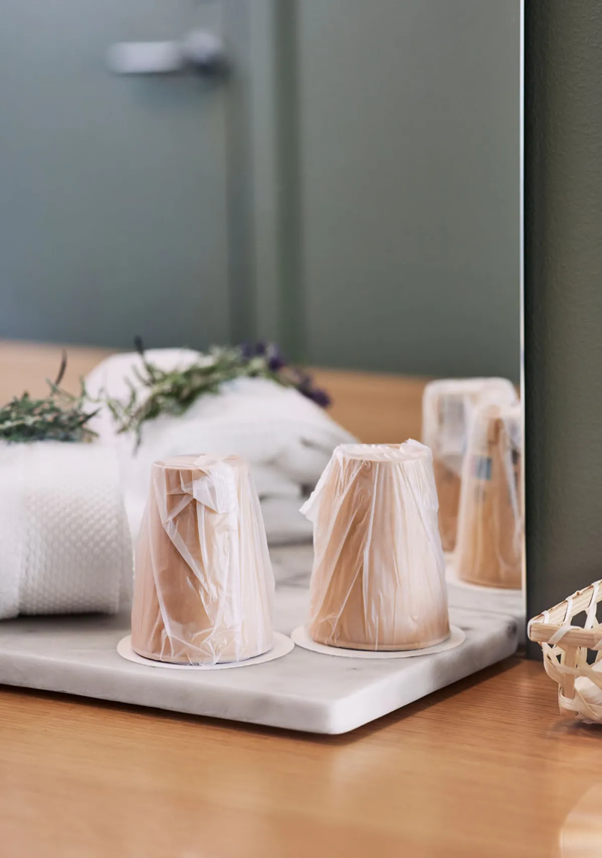 Pappbecher Und -Gläser>DUNI Becher, einzeln verpackt 21 cl Braun