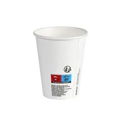 Pappbecher Und -Gläser>DUNI Becher weiß 24 cl Weiß
