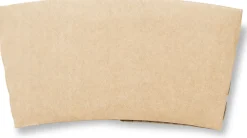 Becherzubehör>DUNI Becher-Manschetten 24 cl 24 cl Braun