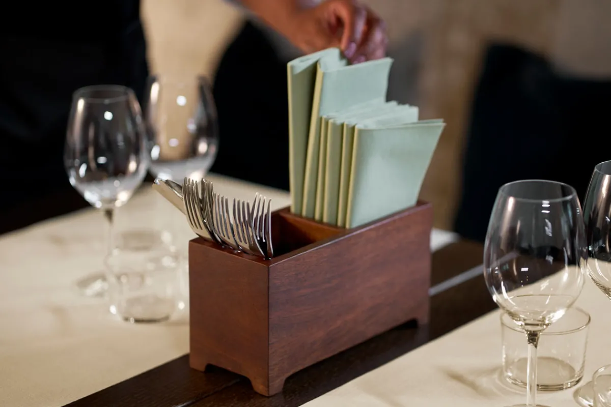 Serviettenspender>DUNI Besteckkästen Multi 23.82 x 9.98 x 12.7cm Nature