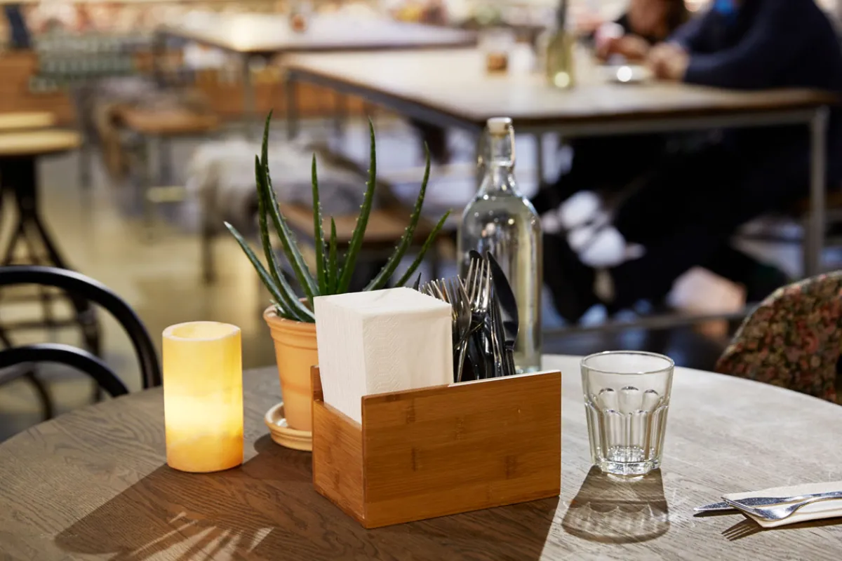 Serviettenspender>DUNI Besteckkästen Multi, Bambus ecoecho® 18 x 12 cm Nature