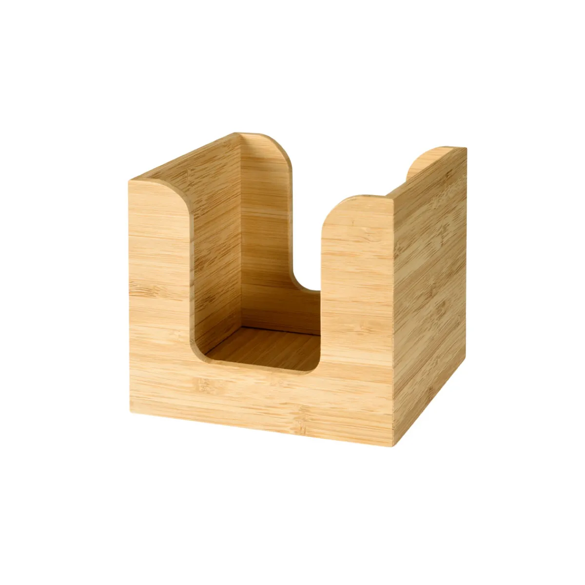 Serviettenspender>DUNI Besteckkästen Multi, Bambus 11 x 11 cm Braun