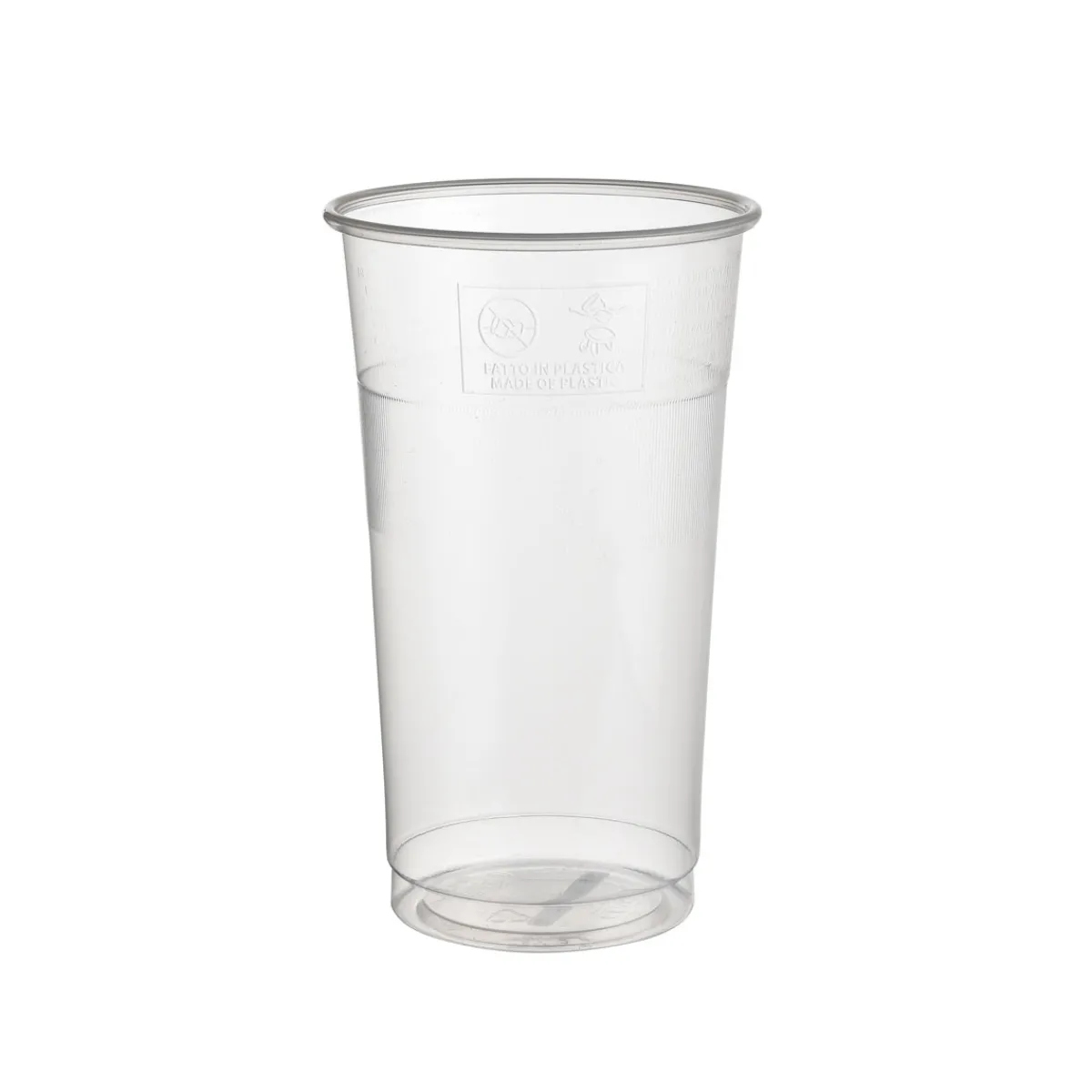 Plastikgläser Und -Becher>DUNI Bierglas 50 cl Transparent