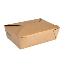 Boxen>DUNI Bio Box Large 1950 ml Braun ungeteilt