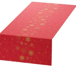 Tischläufer>DUNI Bio cel® Tête-à-Tête-Tischläufer 0,4 x 24 m Stargazing Red