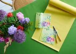 Tischläufer>DUNI Bio cel® Tête-à-Tête-Tischläufer 0,4 x 24 m Gelb