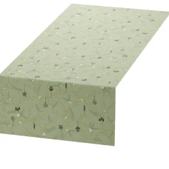 Tischläufer>DUNI Bio cel® Tête-à-Tête-Tischläufer 0,4 x 24 m Noel Pistachio