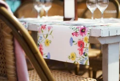 Tischläufer>DUNI Bio cel® Tête-à-Tête-Tischläufer 0,4 x 24 m Flowy Meadow