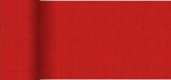 Tischläufer>DUNI Bio cel®-Tischläufer 0,15 x 20 Linnea Red