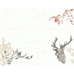 Tischsets>DUNI Bio cel®-Tischset 30 x 40 cm Wood & Deer