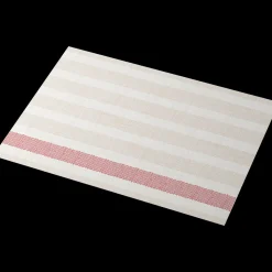 Tischsets>DUNI Bio cel®-Tischset 30 x 40 cm Rigato Bordeaux