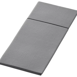 Bestecktaschen>DUNI Bio letto® Slim 40 x 33 cm Granite Grey