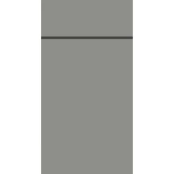 Bestecktaschen>DUNI Bio letto® Slim 40 x 33 cm Granite Grey