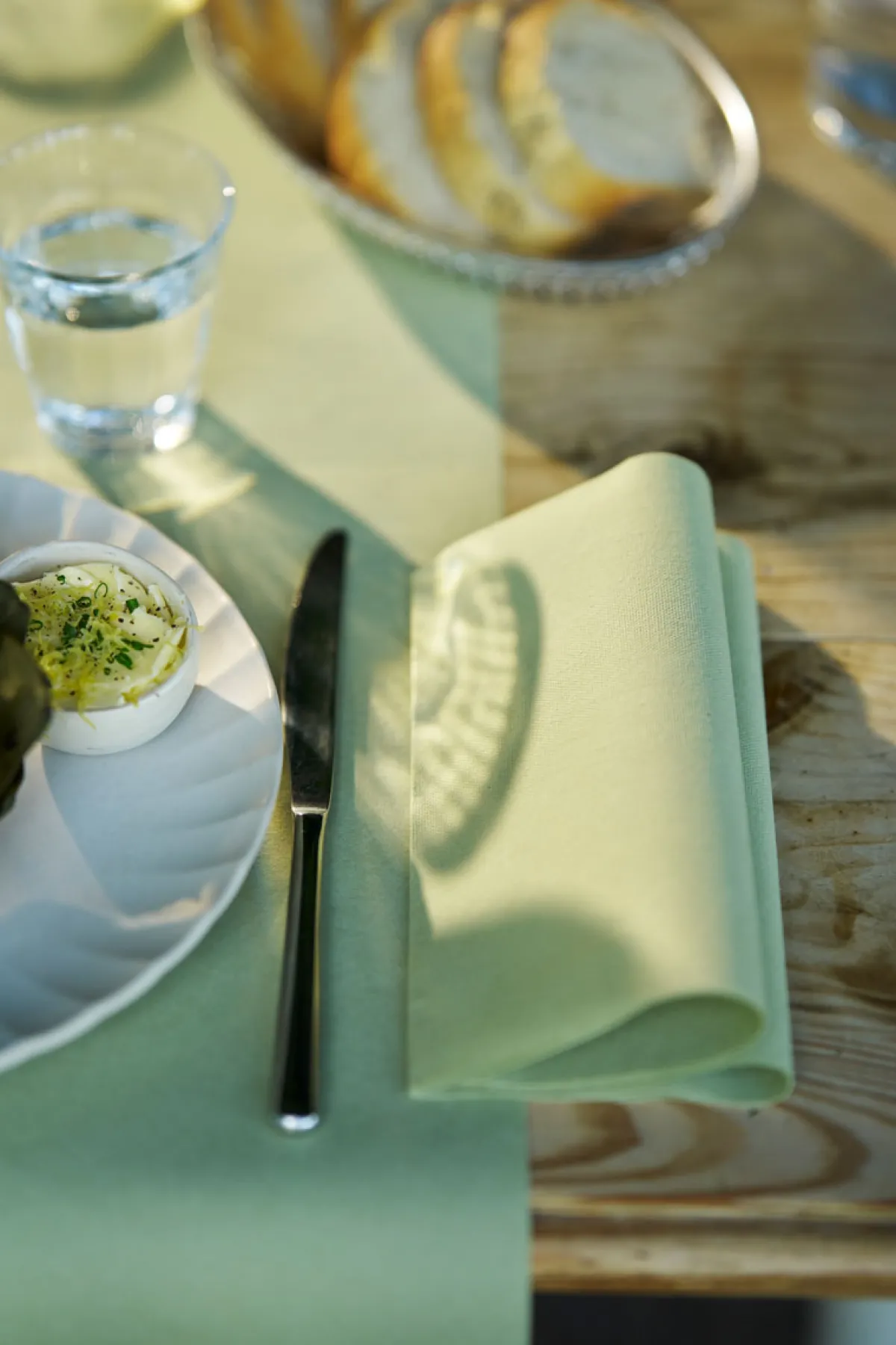 Servietten Im Dinnerformat>DUNI Bio soft® Serviette 40 x 40 cm Pistaziengrün