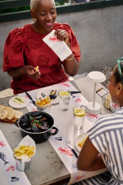 Servietten Im Dinnerformat>DUNI Bio soft® Serviette 40 x 40 cm Sea Delights