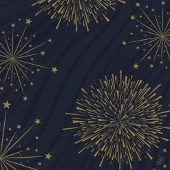 Servietten Im Dinnerformat>DUNI Bio soft® Serviette 40 x 40 cm Sparkly Black