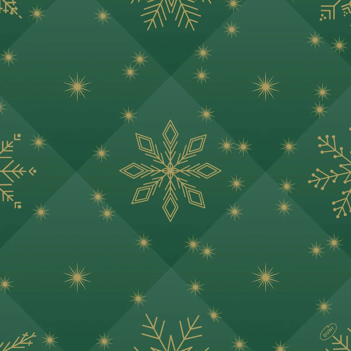 Servietten Im Dinnerformat>DUNI Bio soft® Serviette 40 x 40 cm Rhombus Green