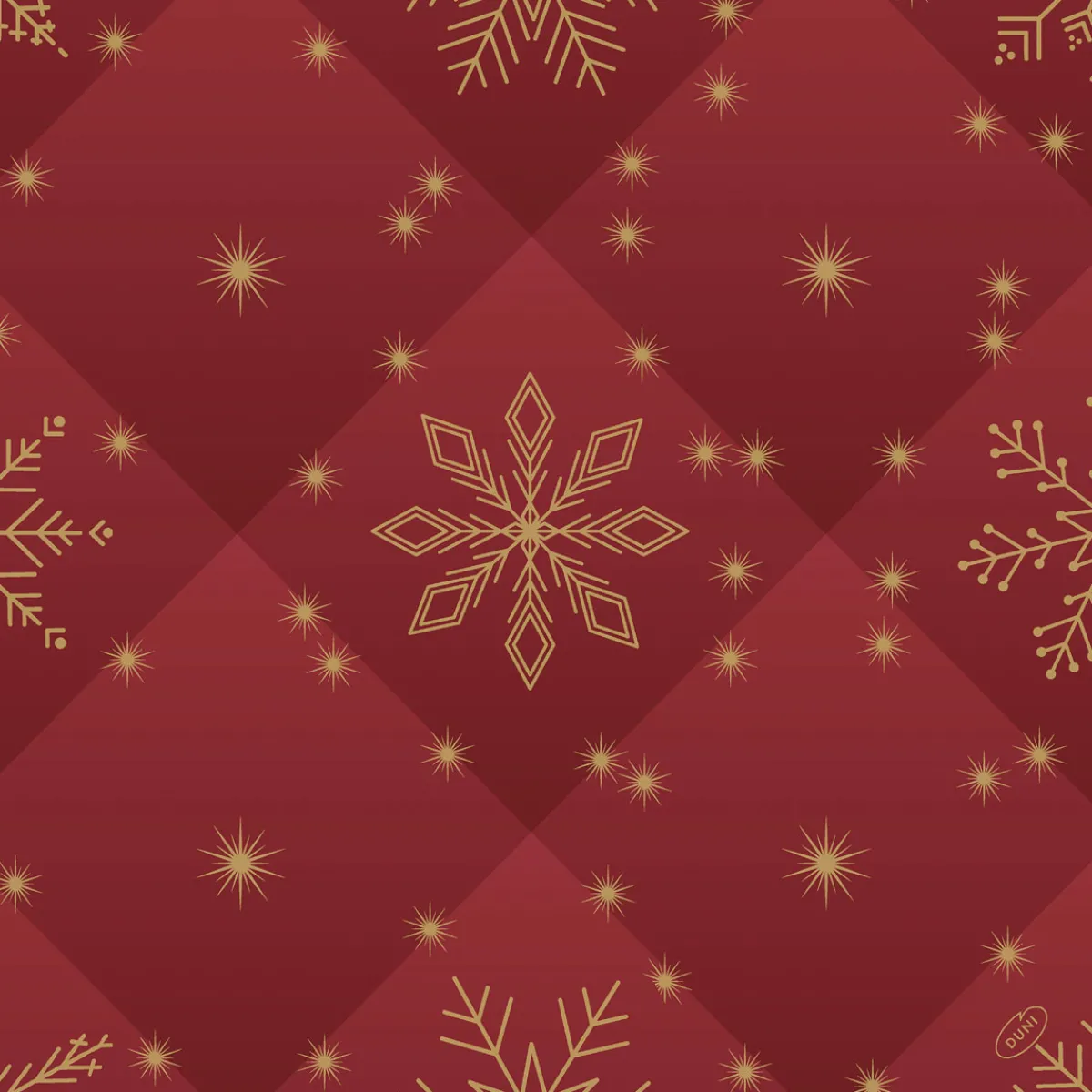 Servietten Im Dinnerformat>DUNI Bio soft® Serviette 40 x 40 cm Rhombus Bordeaux