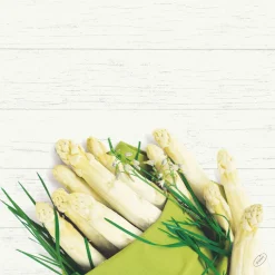 Servietten Im Dinnerformat>DUNI Bio soft® Serviette 40 x 40 cm White Asparagus