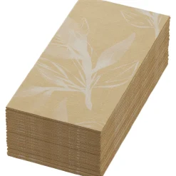 Servietten Im Dinnerformat>DUNI Bio soft® Serviette 40 x 40 cm Leaves Natural