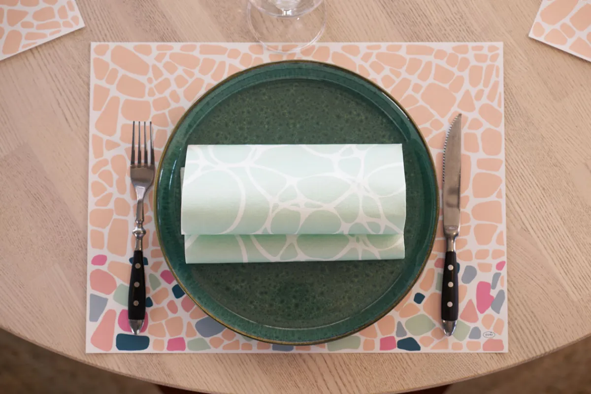Servietten Im Dinnerformat>DUNI Bio soft® Serviette 40 x 40 cm Ocean Mint