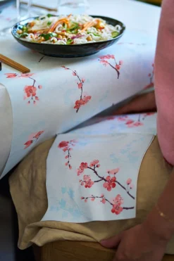 Servietten Im Dinnerformat>DUNI Bio soft® Serviette 40 x 40 cm Cherry Breeze Blue