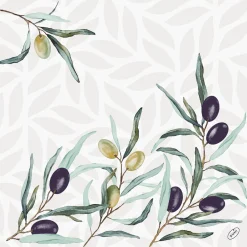 Servietten Im Dinnerformat>DUNI Bio soft® Serviette 40 x 40 cm Olive Garden