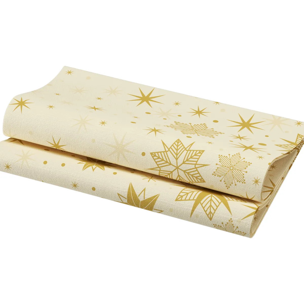 Servietten Im Dinnerformat>DUNI Bio soft® Serviette 40 x 40 cm Stargazing Cream