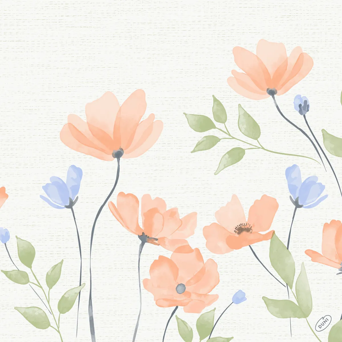 Servietten Im Dinnerformat>DUNI Bio soft® Serviette 40 x 40 cm Bunny Bloom