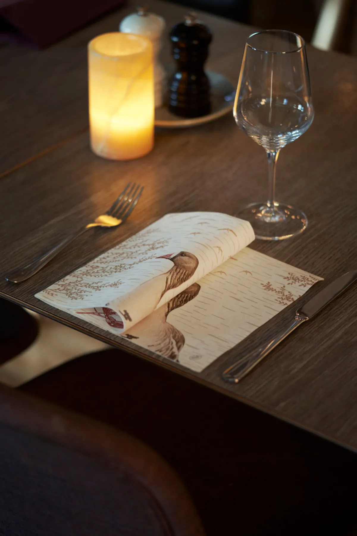 Servietten Im Dinnerformat>DUNI Bio soft® Serviette 40 x 40 cm Wood & Goose