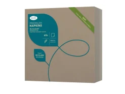 Servietten Im Dinnerformat>DUNI Bio soft® Serviette 40 x 40 cm Greige