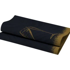 Servietten Im Dinnerformat>DUNI Bio soft® Serviette 40 x 40 cm Sparkly cheers bl