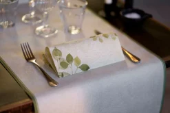 Servietten Im Dinnerformat>DUNI Bio soft® Serviette 40 x 40 cm Paisley leaves