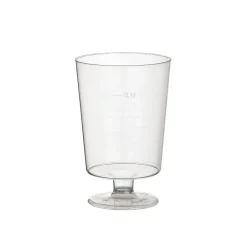 Plastikgläser Und -Becher>DUNI Bio Weinglas 15,7 cl Transparent