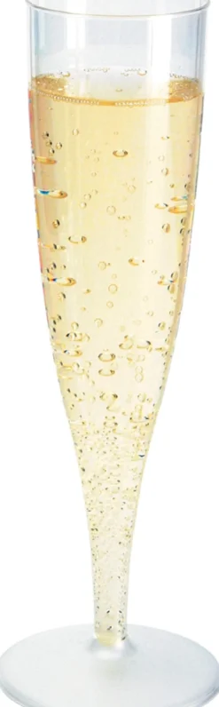 Plastikgläser Und -Becher>DUNI Champagnerglas, in Box verpackt 13,5 cl Transparent