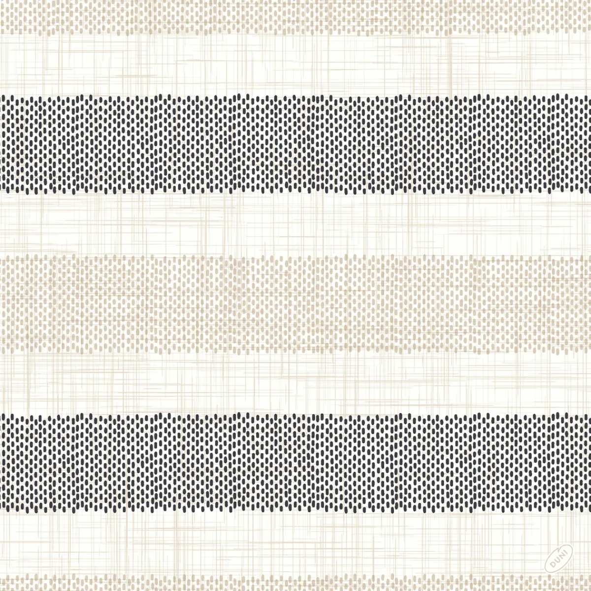 Servietten Im Dinnerformat>DUNI Classic-Serviette 40 x 40 cm Rigato Black