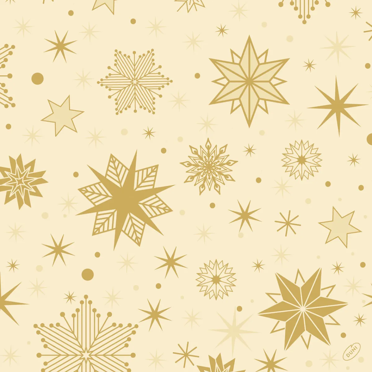 Servietten Im Dinnerformat>DUNI Classic-Serviette 40 x 40 cm Stargazing Cream