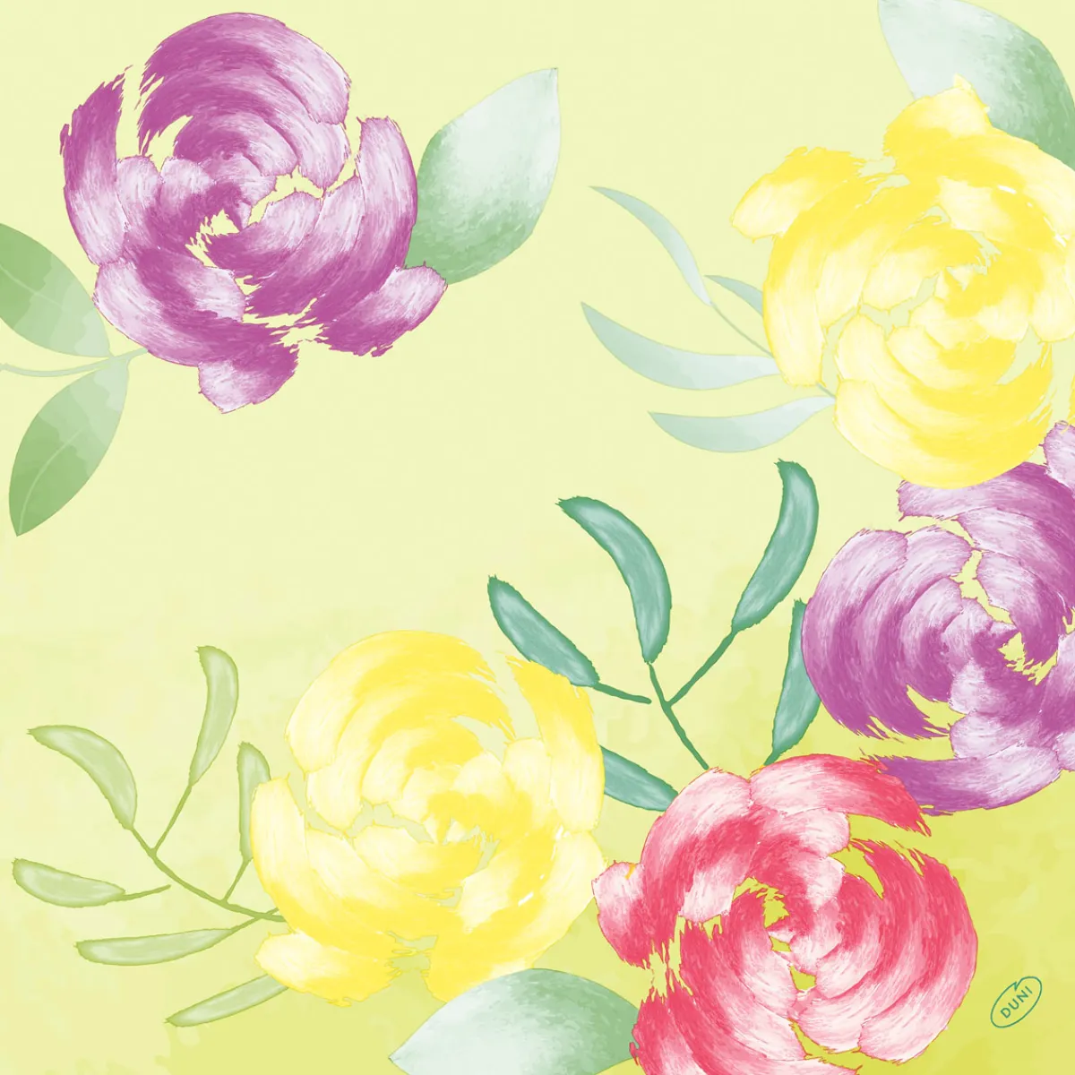 Servietten Im Dinnerformat>DUNI Classic-Serviette 40 x 40 cm Soft Tropics