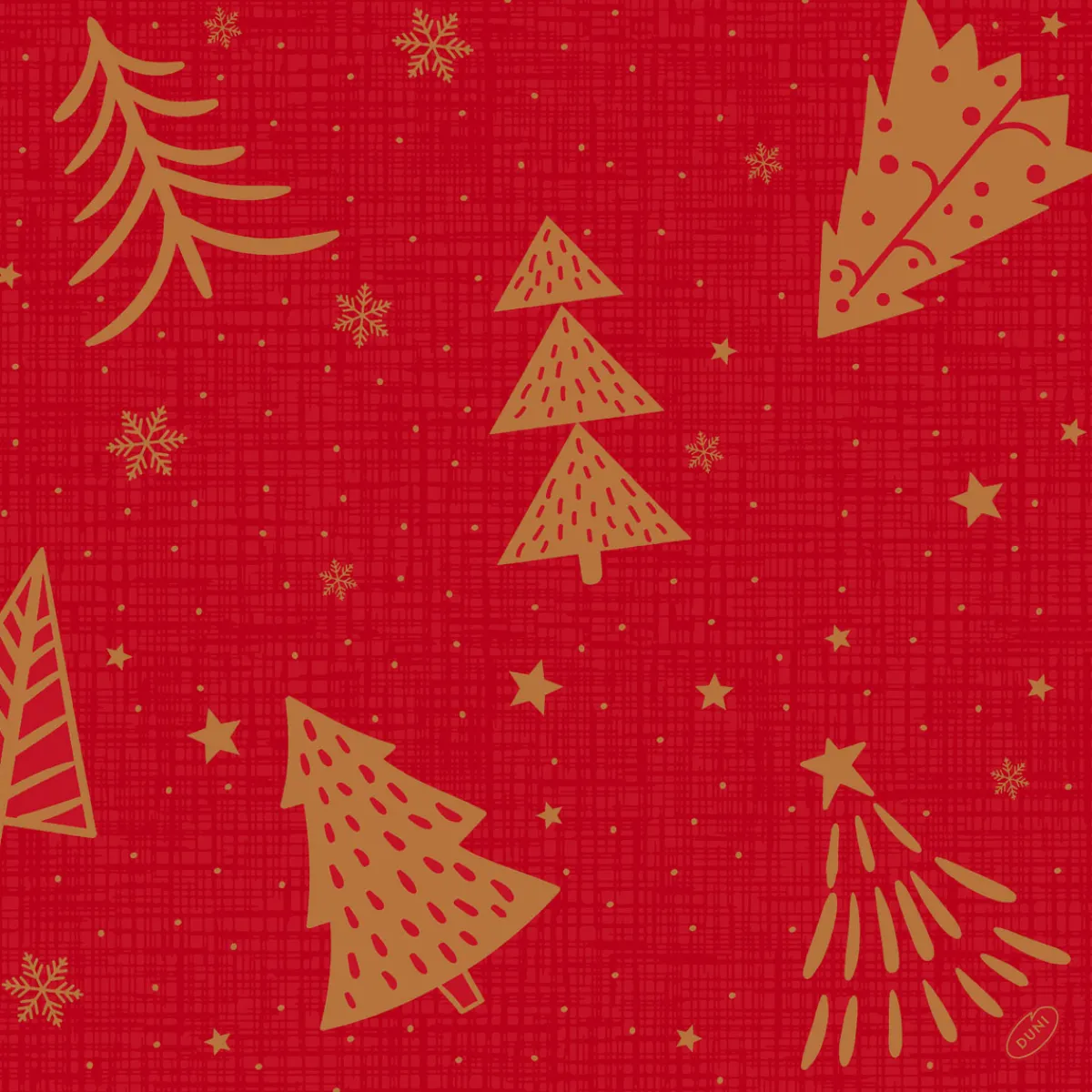 Servietten Im Dinnerformat>DUNI Classic-Serviette 40 x 40 cm Shimmer Trees