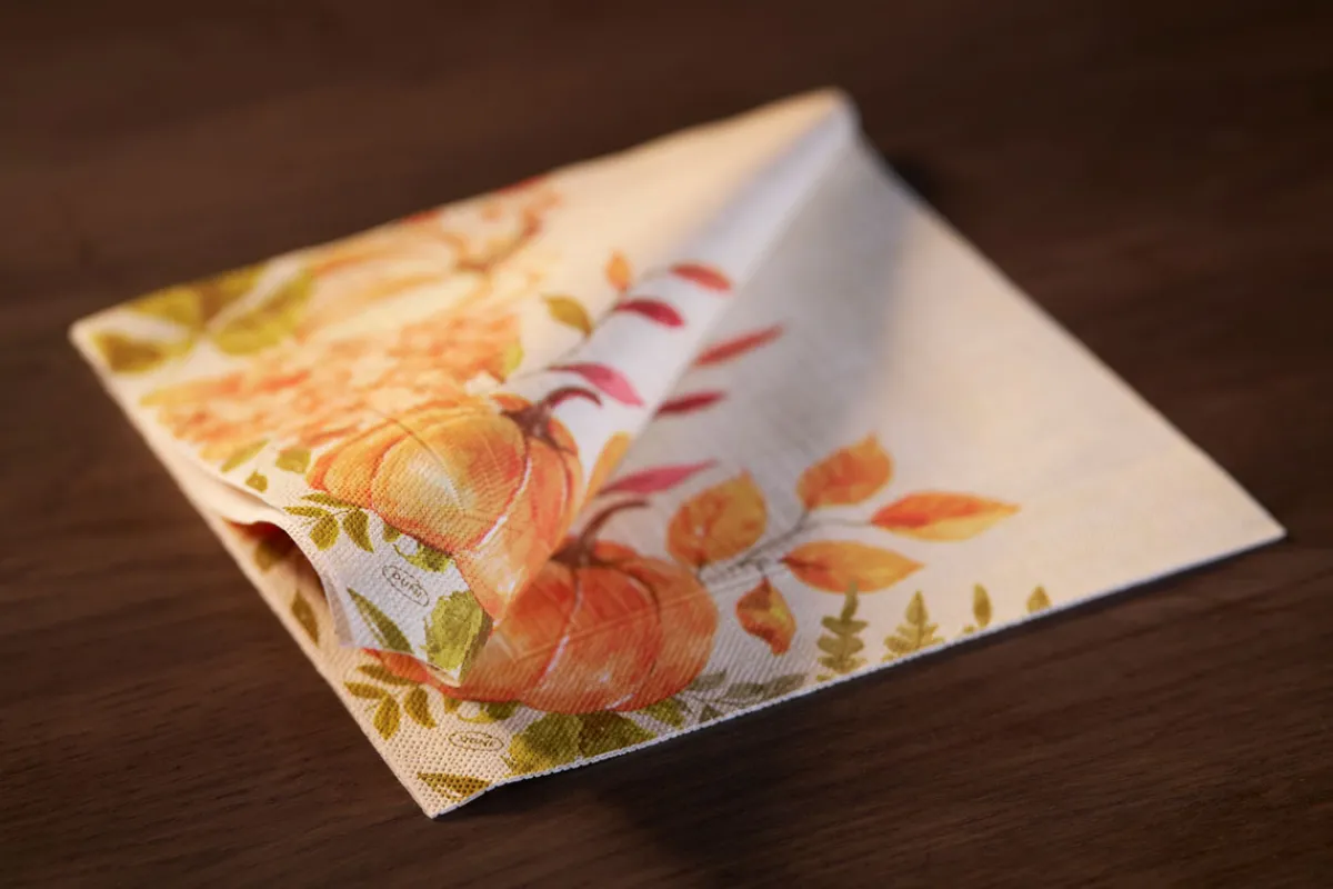 Servietten Im Dinnerformat>DUNI Classic-Serviette 40 x 40 cm Spicy Pumpkin