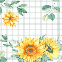 Servietten Im Dinnerformat>DUNI Classic-Serviette 40 x 40 cm Sunflower Day