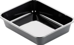 Siegelschalen>DUNIFORM CPET-Schale 225 x 175 x 54 mm Schwarz ungeteilt