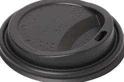 Pappbecher Und -Gläser>DUNI Deckel für 182574/182575 18/24 cl Schwarz