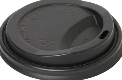 Pappbecher Und -Gläser>DUNI Deckel für 182576/182577 35/47 cl Schwarz