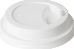 Pappbecher Und -Gläser>DUNI Deckel für 159921 24 cl Weiß