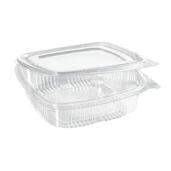 Boxen>DUNI Deli Hinged 750 ml Transparent ungeteilt