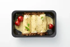 Siegelschalen>DUNIFORM DF Baseline Schale 1Teilung. 260 x 158 x 43,7 mm Schwarz ungeteilt