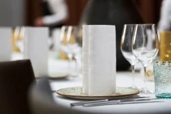 Servietten Im Dinnerformat>DUNI Elegance®-Serviette Lily 40 x 40 cm Greige