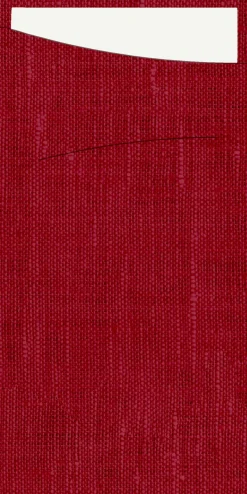 Bestecktaschen>DUNI Sacchetto® soft® 11,5 x 23 cm Bordeaux